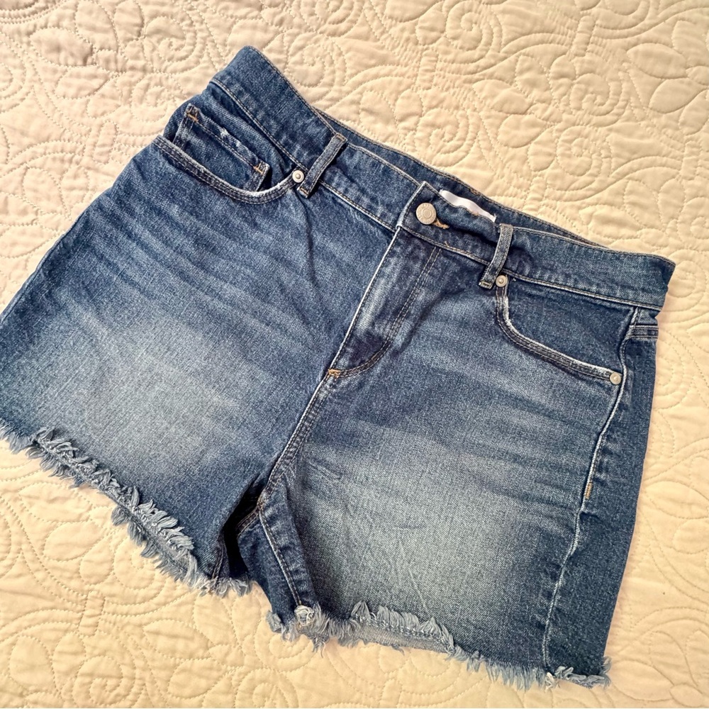LOFT Blue Denim Shorts
